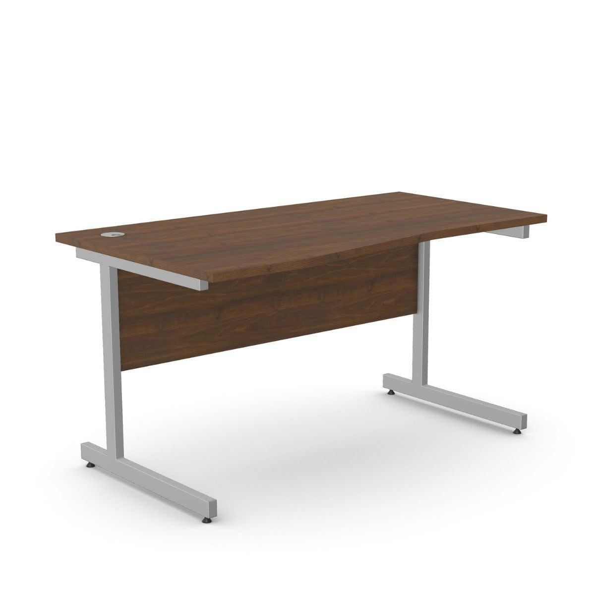 Biroja galds BRAMWICH II, ar nosegpaneli - Ergostock.lv