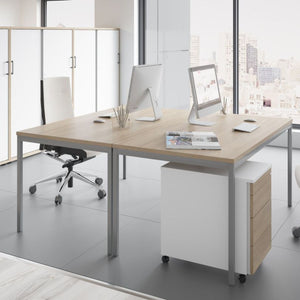 Biroja galds Classic, konfigurējams - Ergostock.lv