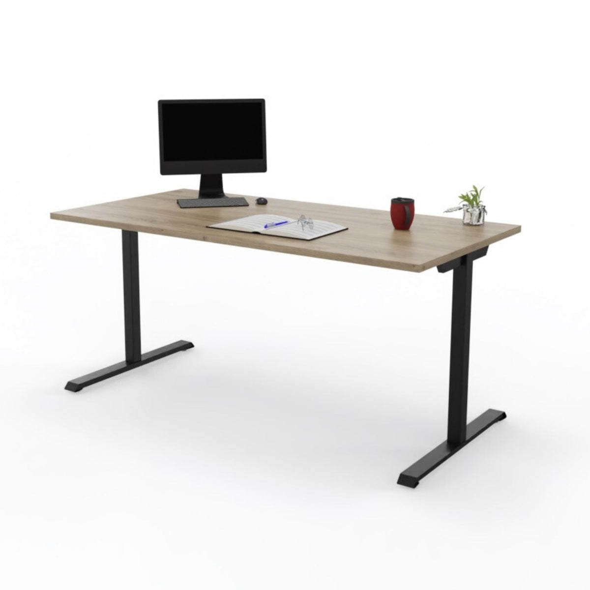 Biroja galds DESIGN, konfigurējams - Ergostock.lv