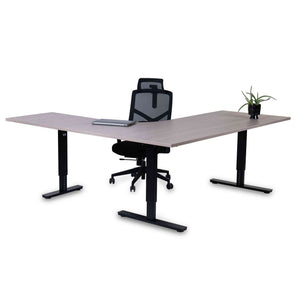 Biroja galds Forza Line L forma 160 cm x 120 cm - Ergostock.lv