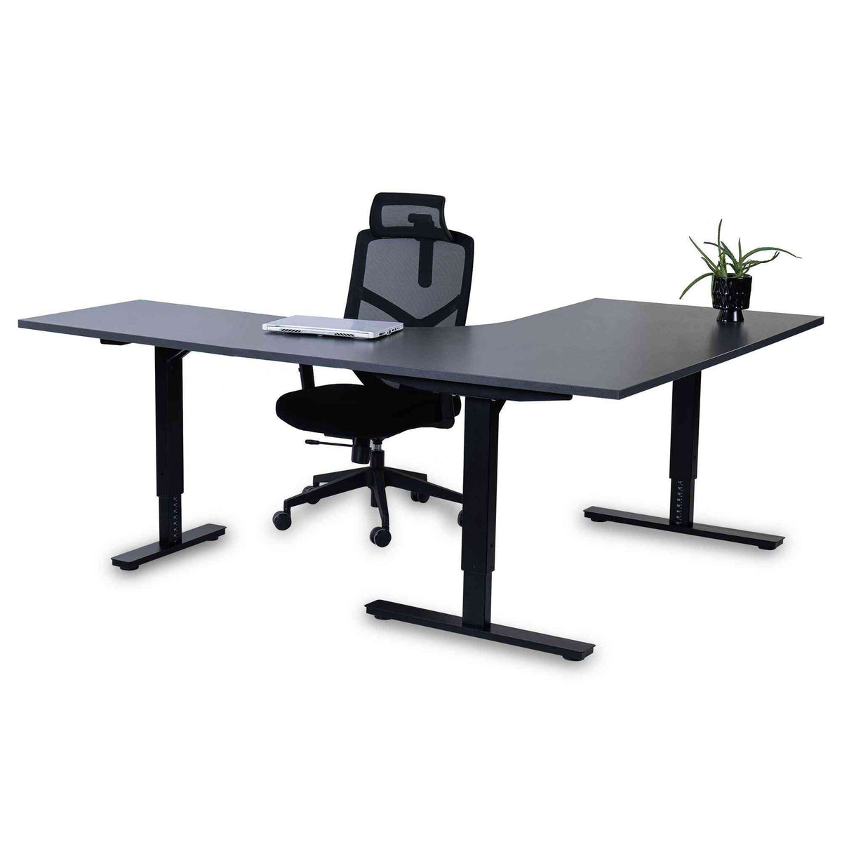 Biroja galds Forza Line L forma 160 cm x 120 cm - Ergostock.lv
