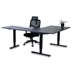 Biroja galds Forza Line L forma 160 cm x 120 cm - Ergostock.lv
