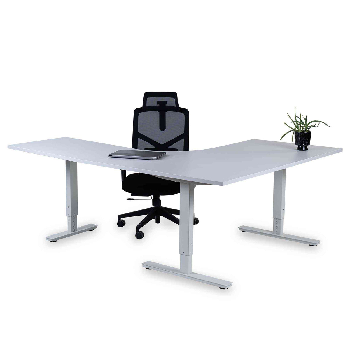 Biroja galds Forza Line L forma 160 cm x 120 cm - Ergostock.lv