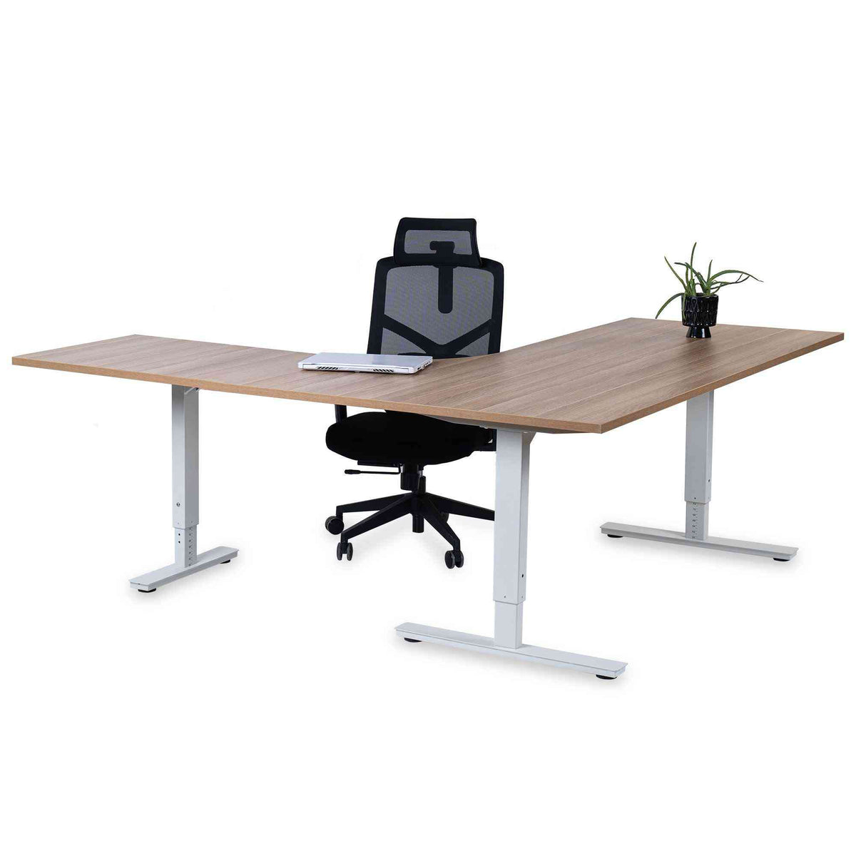 Biroja galds Forza Line L forma 160 cm x 120 cm - Ergostock.lv