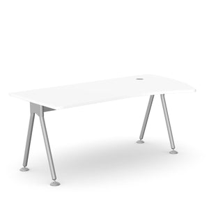 Biroja galds K2 ELEGANCE ONE, 180 x 80 cm, konfigurējams - Ergostock.lv