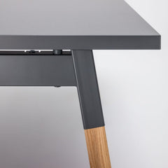 Biroja galds OGI W, konfigurējams - Ergostock.lv