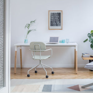 Biroja galds OGI W, konfigurējams - Ergostock.lv