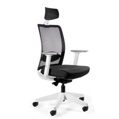 Biroja krēsls ANGGUN, balts - Ergostock.lv