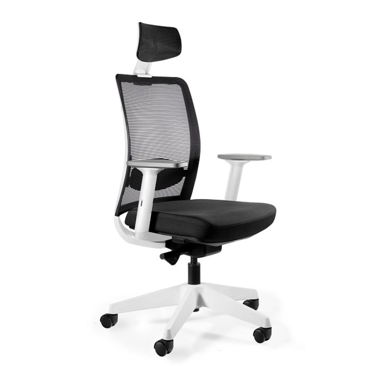 Biroja krēsls ANGGUN, balts - Ergostock.lv