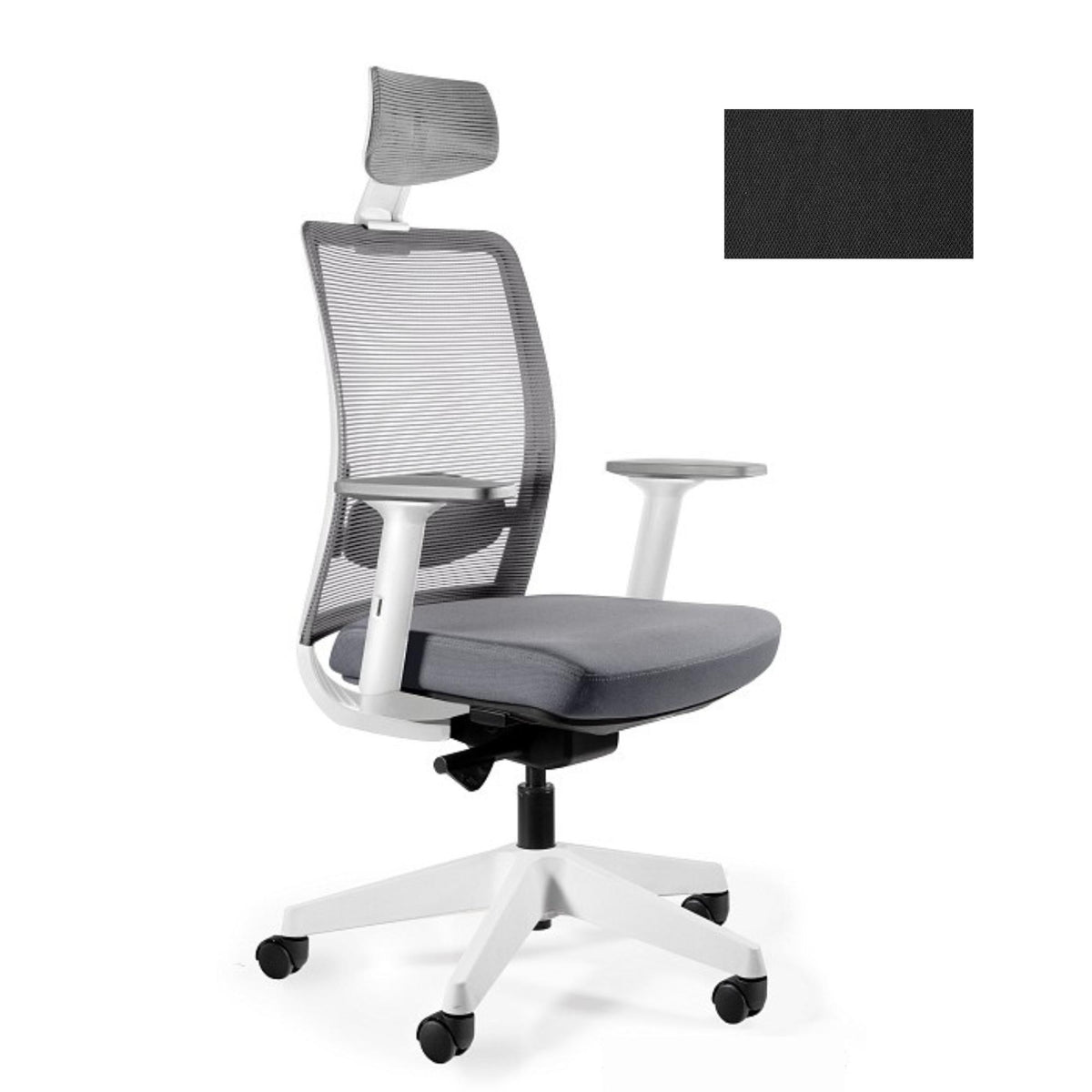 Biroja krēsls ANGGUN, balts-Ergostock