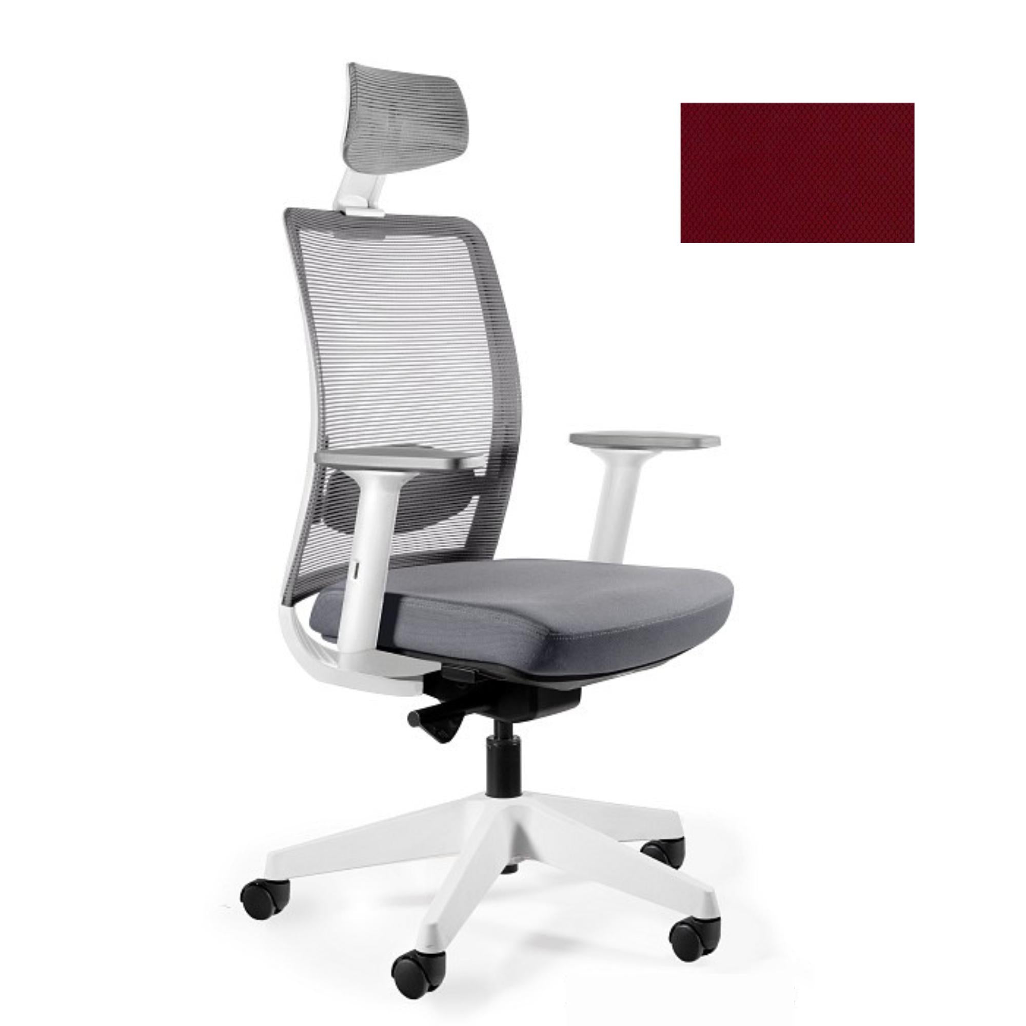 Biroja krēsls ANGGUN, balts-Ergostock