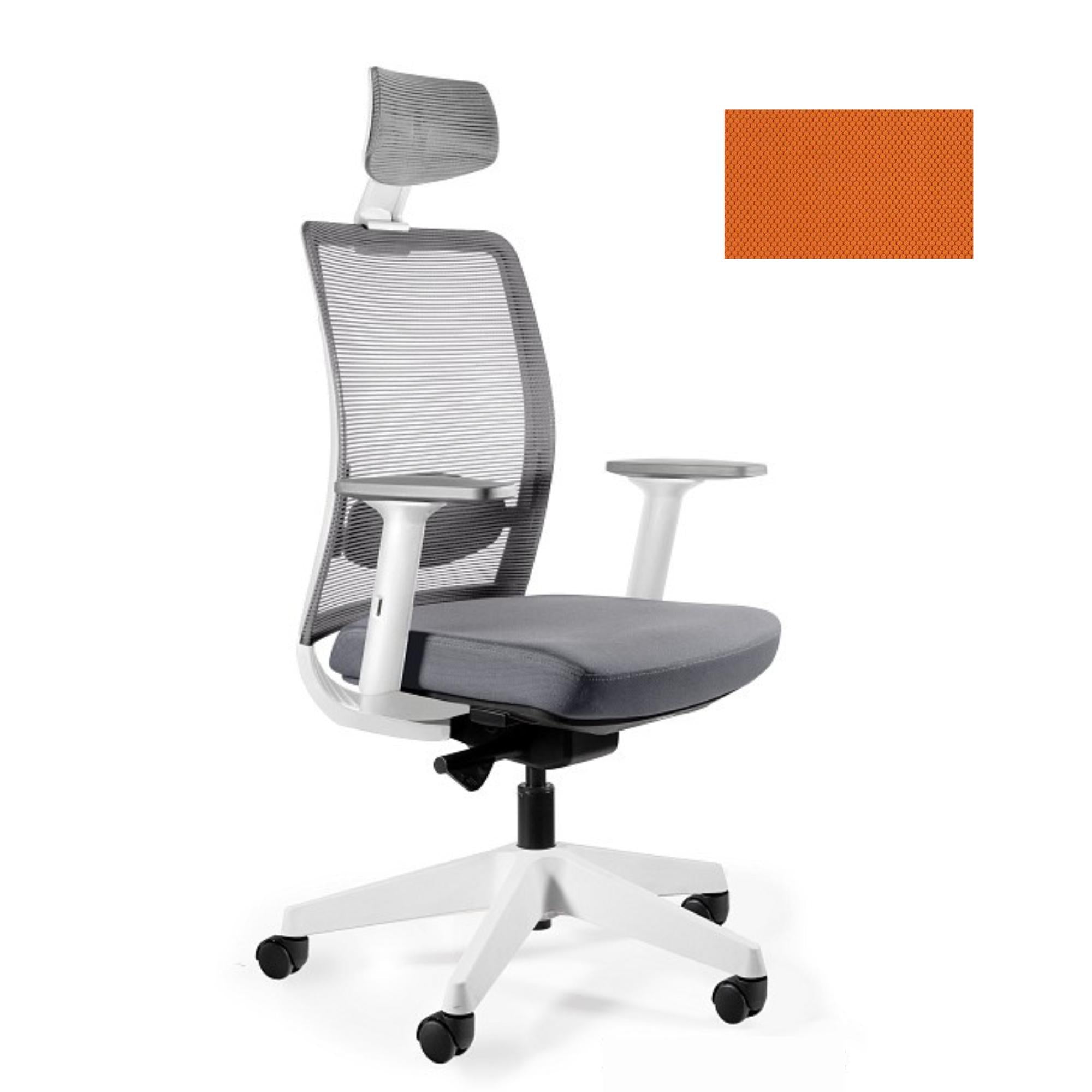 Biroja krēsls ANGGUN, balts-Ergostock