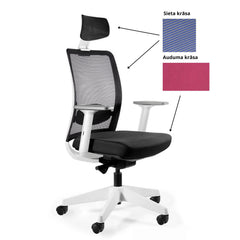 Biroja krēsls ANGGUN, balts-Ergostock