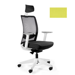 Biroja krēsls ANGGUN, balts - Ergostock.lv