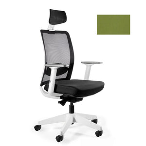Biroja krēsls ANGGUN, balts - Ergostock.lv