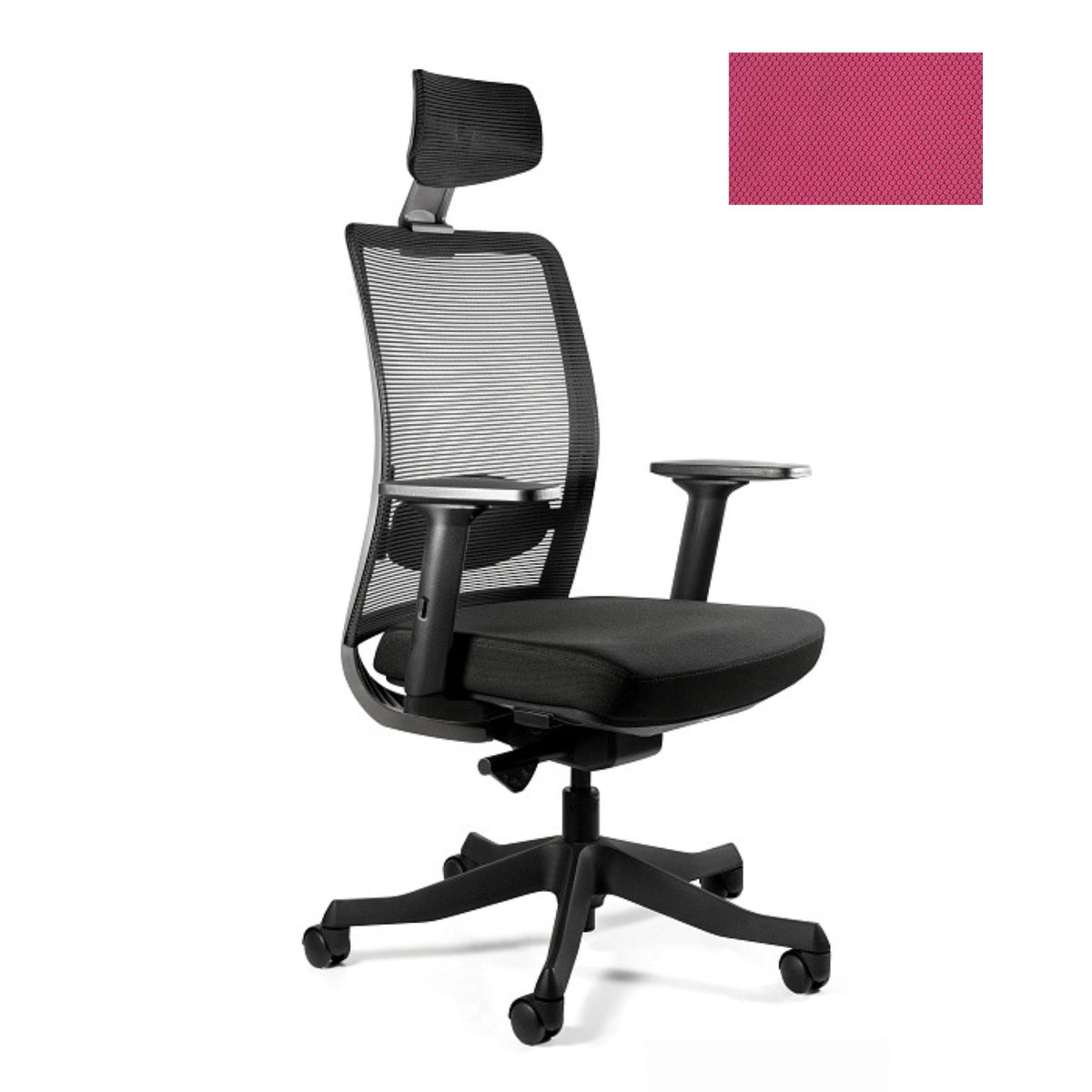 Biroja krēsls ANGGUN, melns - Ergostock.lv