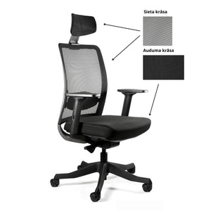 Biroja krēsls ANGGUN, melns-Ergostock