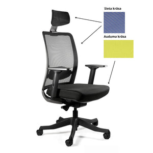 Biroja krēsls ANGGUN, melns-Ergostock