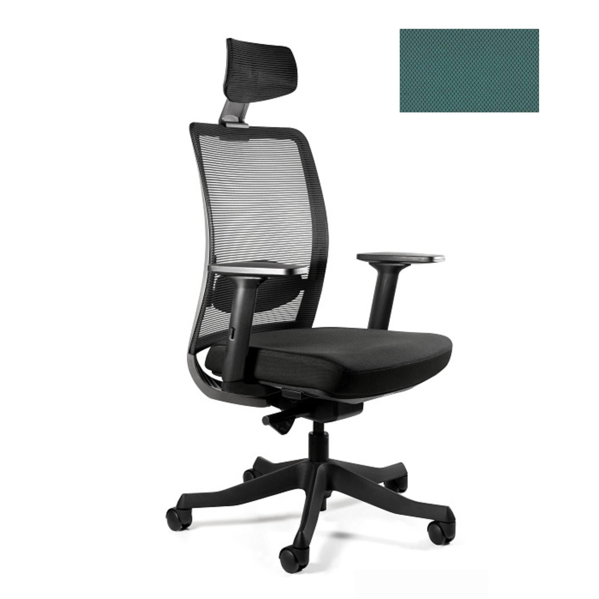 Biroja krēsls ANGGUN, melns - Ergostock.lv