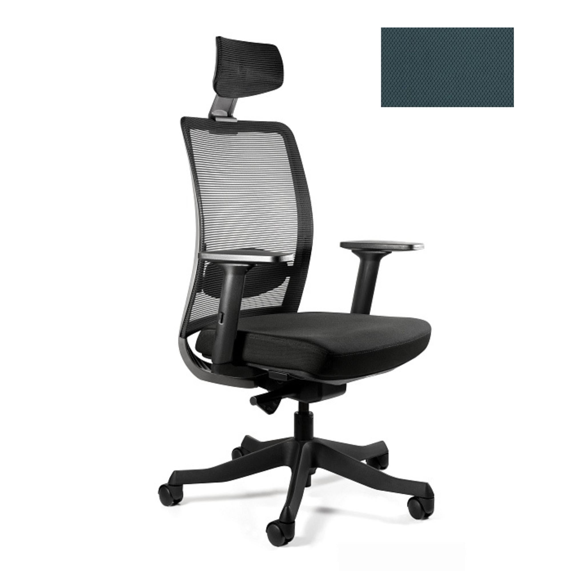 Biroja krēsls ANGGUN, melns - Ergostock.lv