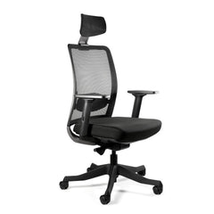 Biroja krēsls ANGGUN, melns - Ergostock.lv