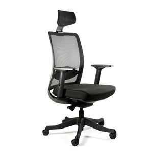 Biroja krēsls ANGGUN, melns - Ergostock.lv
