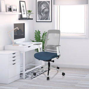 Biroja krēsls CHIARO T2 WHITE - Ergostock.lv