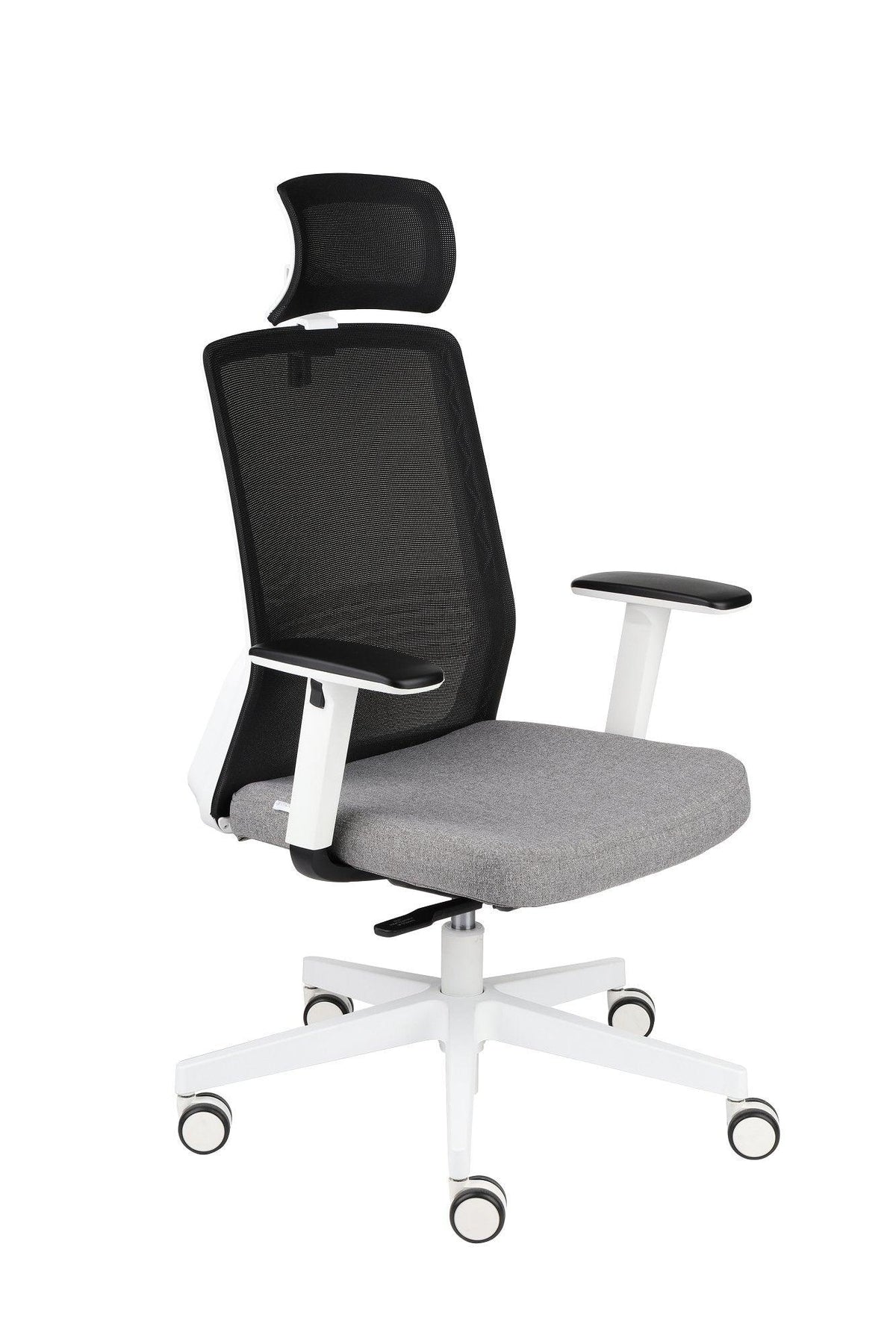 Biroja krēsls COCO HD Medley Black | WH | Chrome-Ergostock