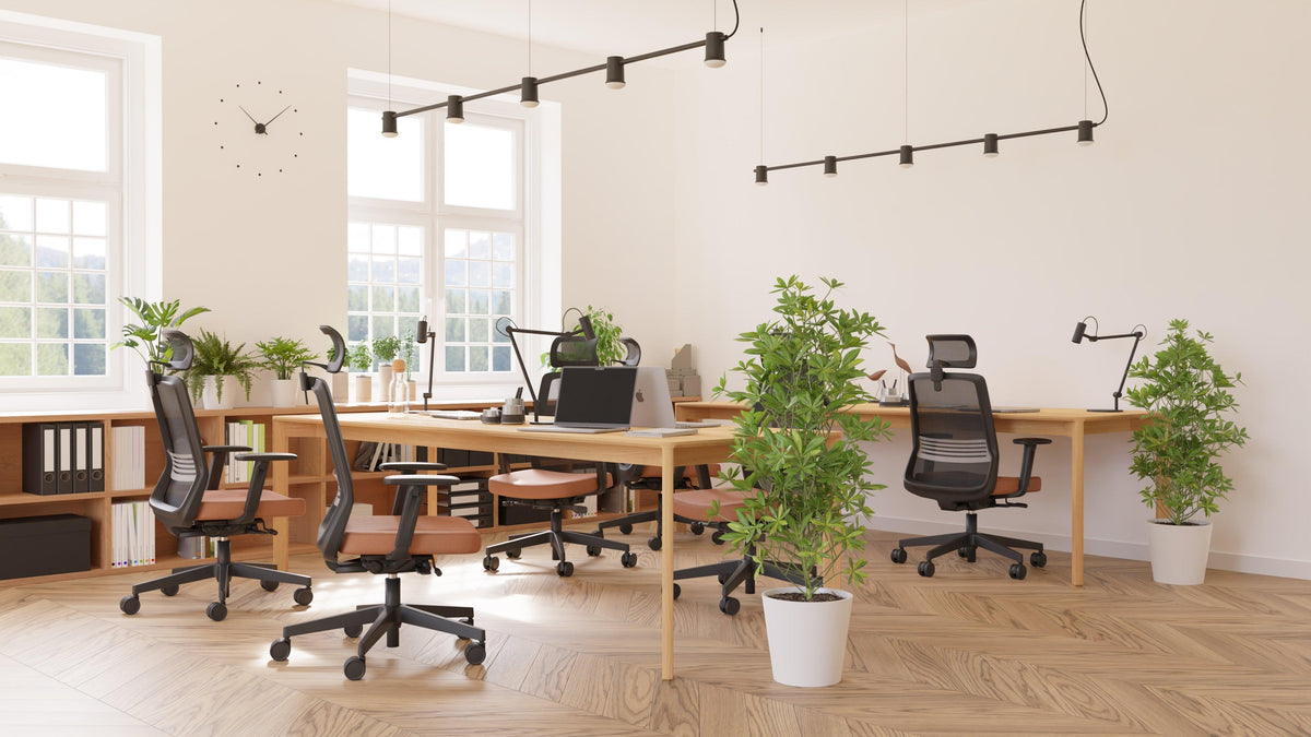 Biroja krēsls COCO HD Medley Black | WH | Chrome-Ergostock