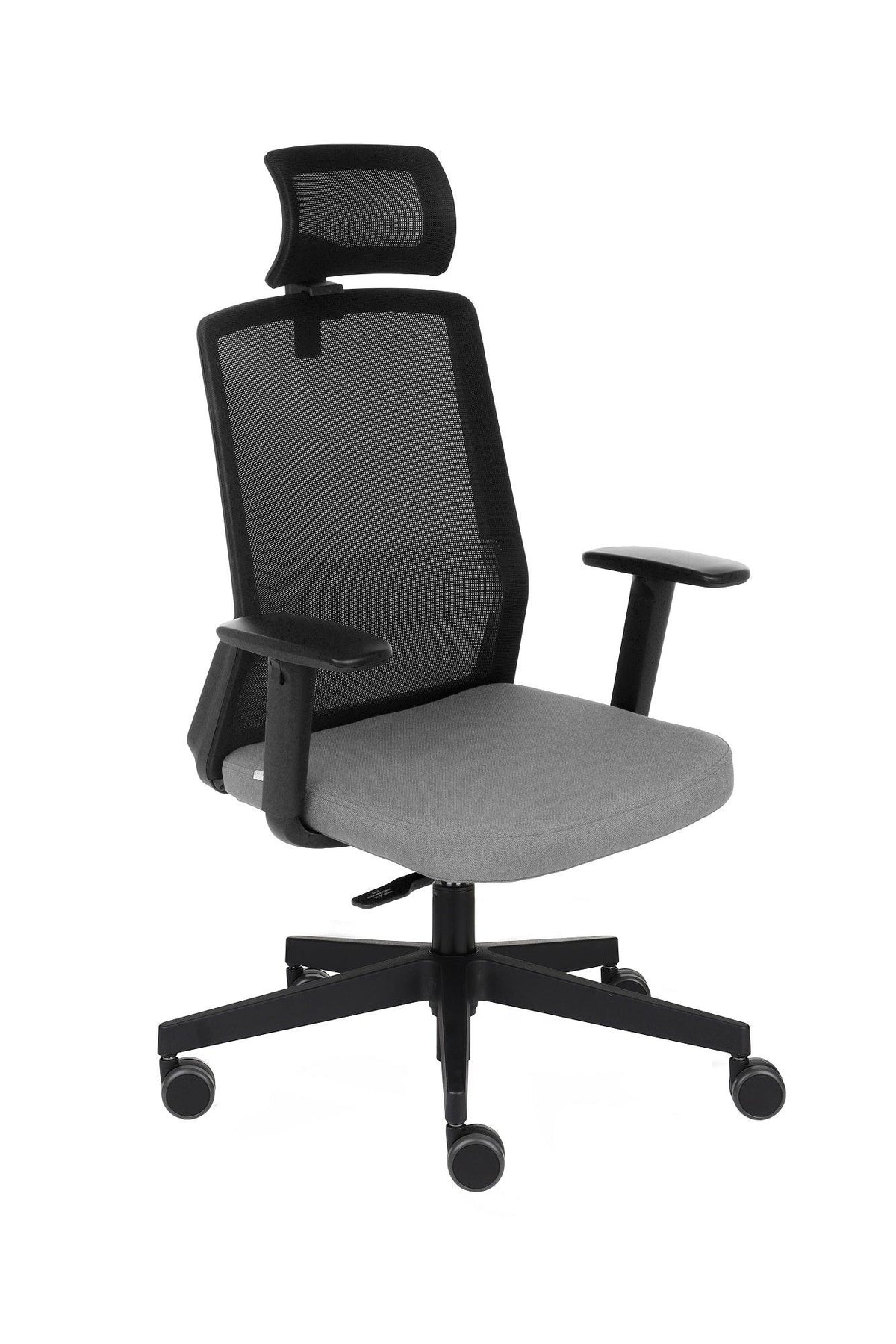 Biroja krēsls COCO HD Medley Black | WH | Chrome-Ergostock