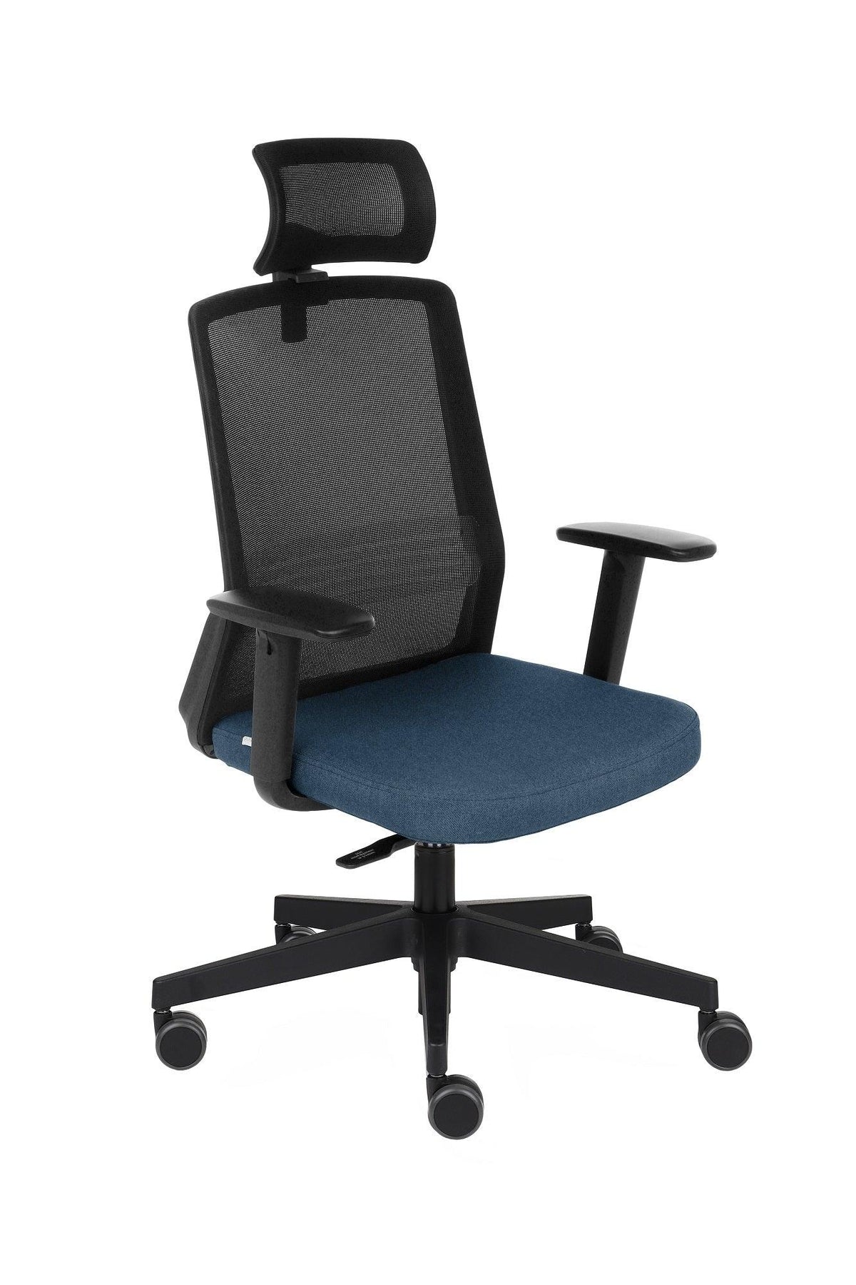 Biroja krēsls COCO HD Medley Black | WH | Chrome-Ergostock