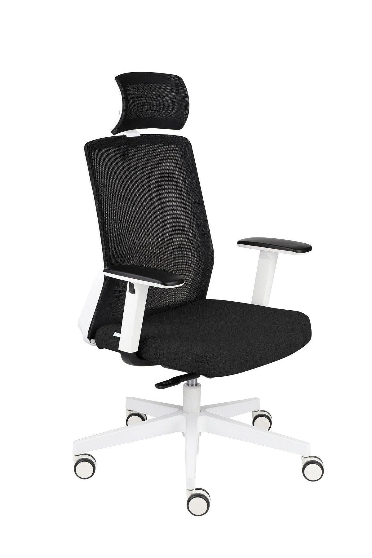 Biroja krēsls COCO HD Medley Black | WH | Chrome-Ergostock