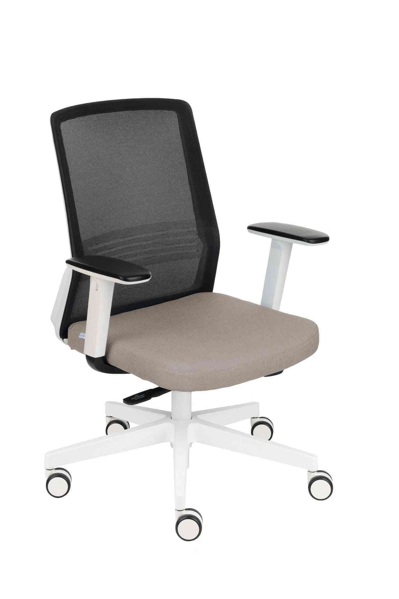 Biroja krēsls COCO Medley Black | WH | Chrome-Ergostock