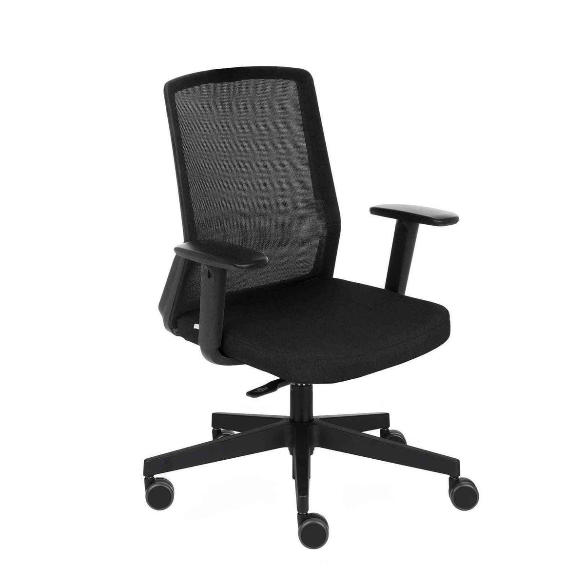 Biroja krēsls COCO Medley Black | WH | Chrome-Ergostock