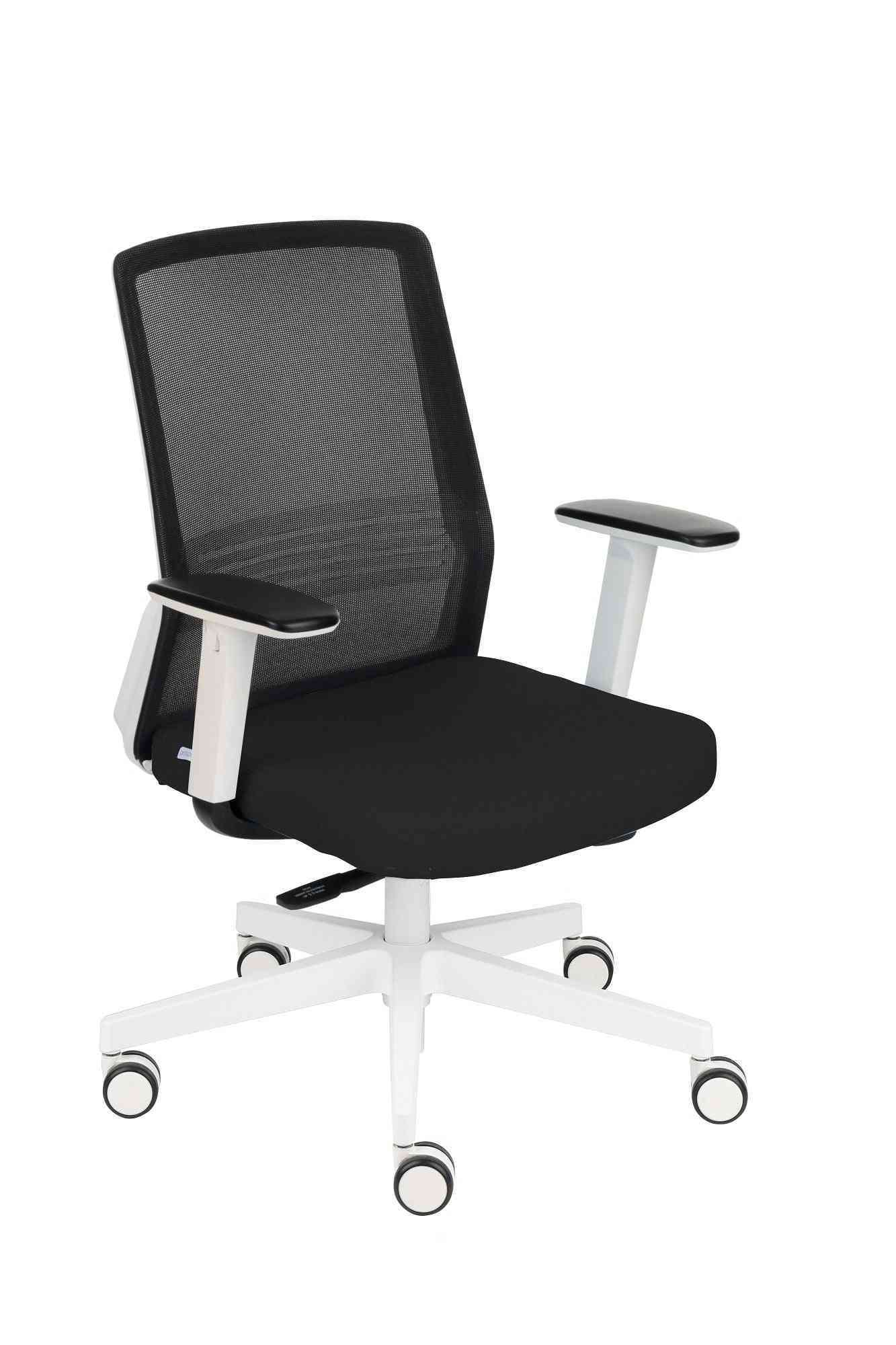 Biroja krēsls COCO Medley Black | WH | Chrome-Ergostock