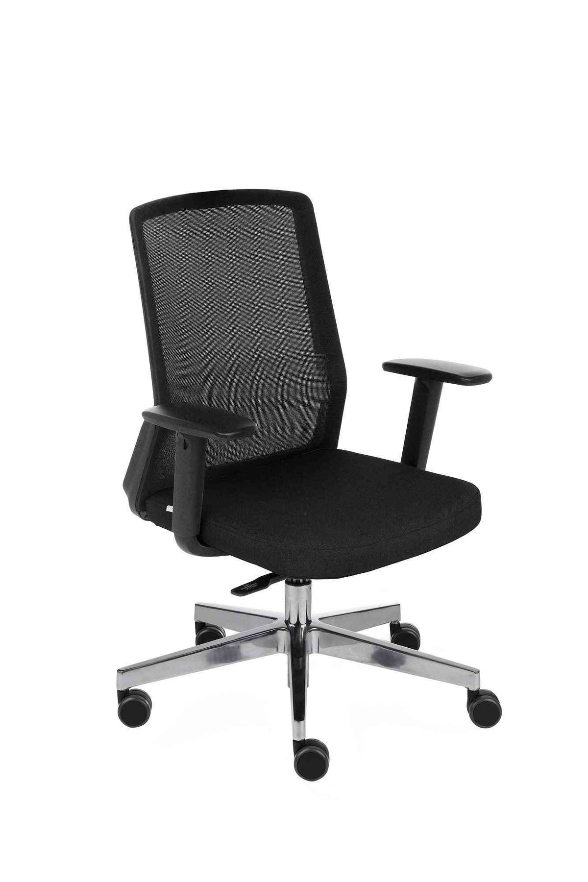 Biroja krēsls COCO Medley Black | WH | Chrome-Ergostock