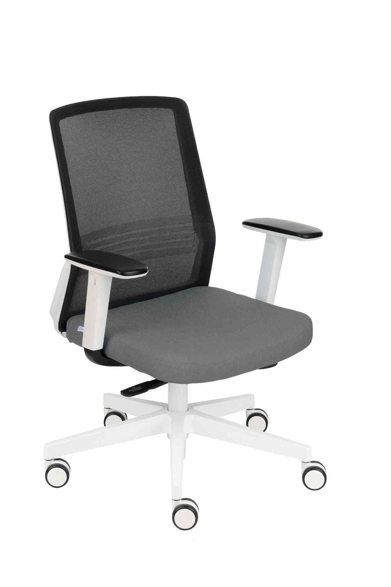 Biroja krēsls COCO Medley Black | WH | Chrome-Ergostock