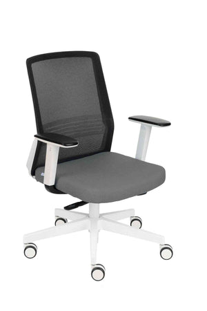 Biroja krēsls COCO Medley Black | WH | Chrome-Ergostock