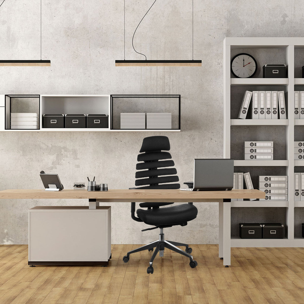 Biroja krēsls ERGO LINE II PRO Leather-Ergostock