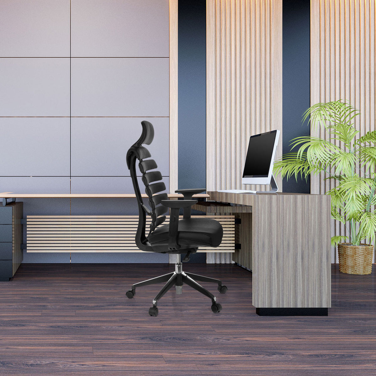 Biroja krēsls ERGO LINE II PRO Leather-Ergostock