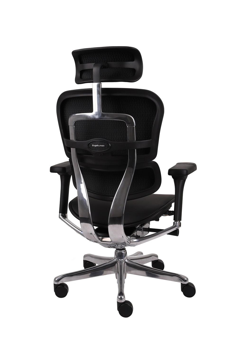 Biroja krēsls Ergohuman ELITE BLACK LEATHER