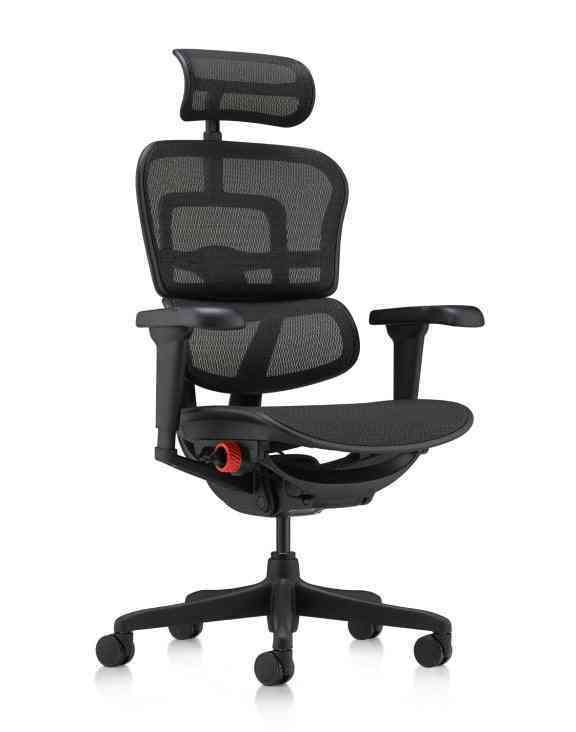 Datorspēļu krēsls ERGOHUMAN ULTRA BLACK BADGE