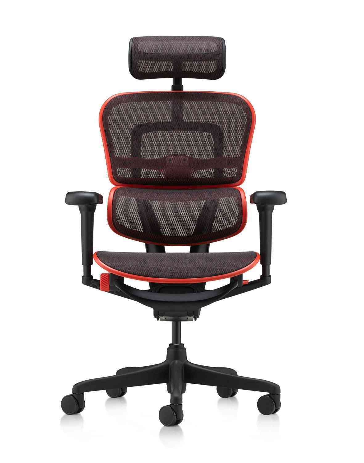 Datorspēļu krēsls ERGOHUMAN ULTRA EQUATOR RED