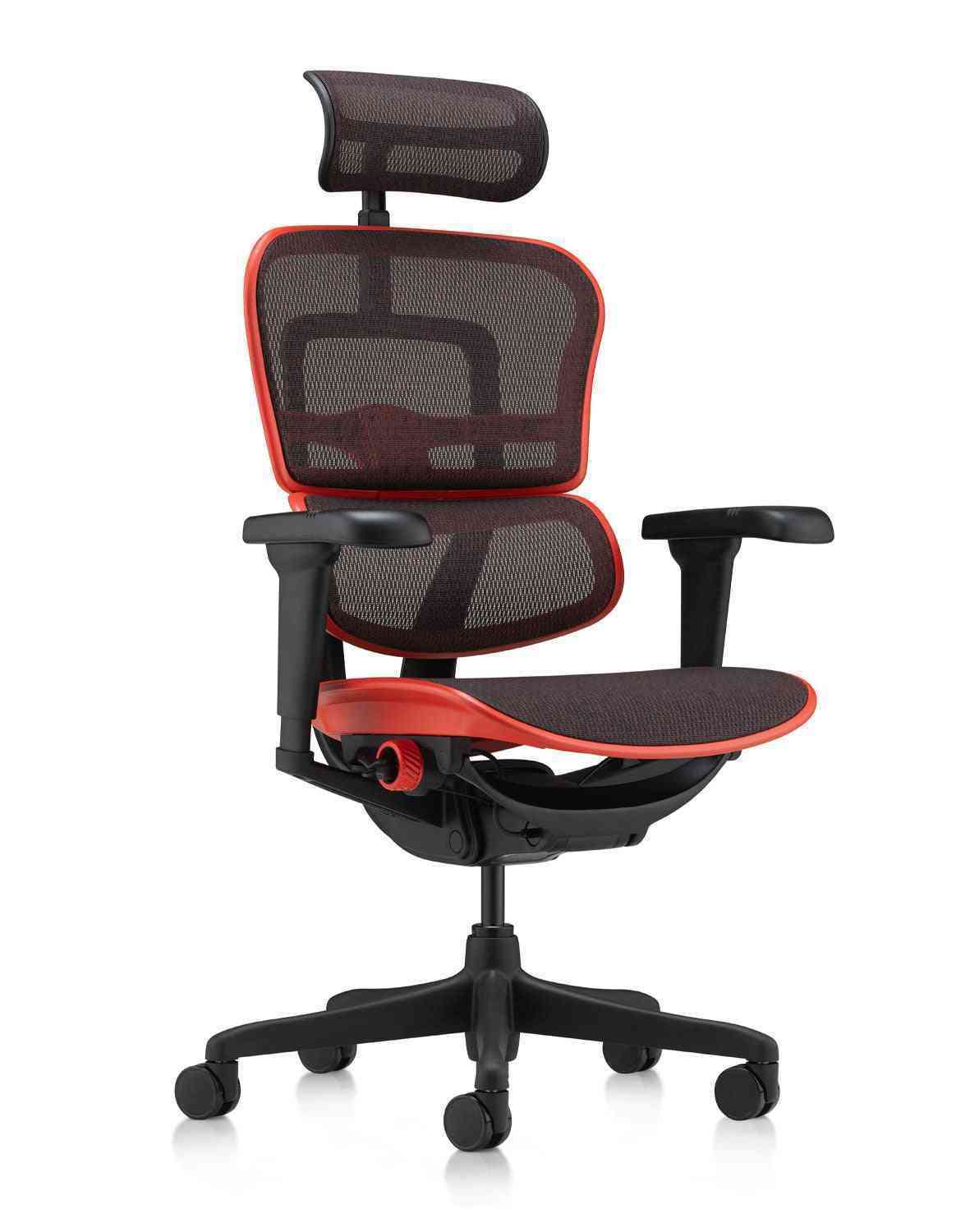 Datorspēļu krēsls ERGOHUMAN ULTRA EQUATOR RED