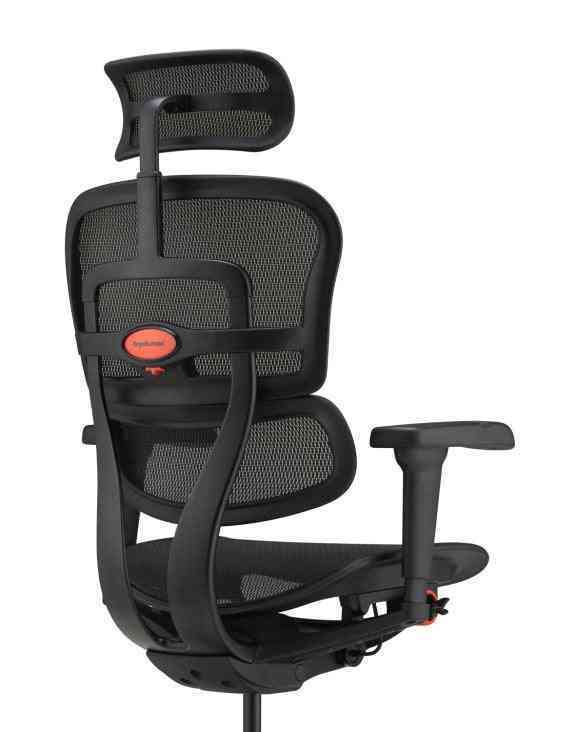 Datorspēļu krēsls ERGOHUMAN ULTRA BLACK BADGE