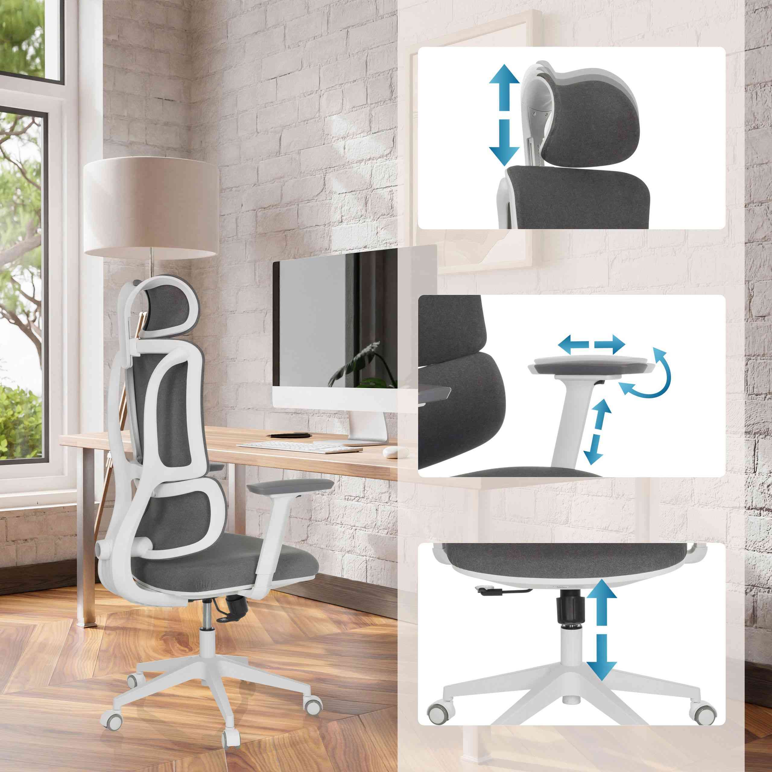 Biroja krēsls ERGOMY WF-Ergostock