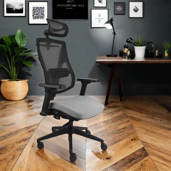Biroja krēsls Futura 4S Plus Black Bondai