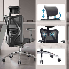 Biroja krēsls M18-M148 - Ergostock.lv