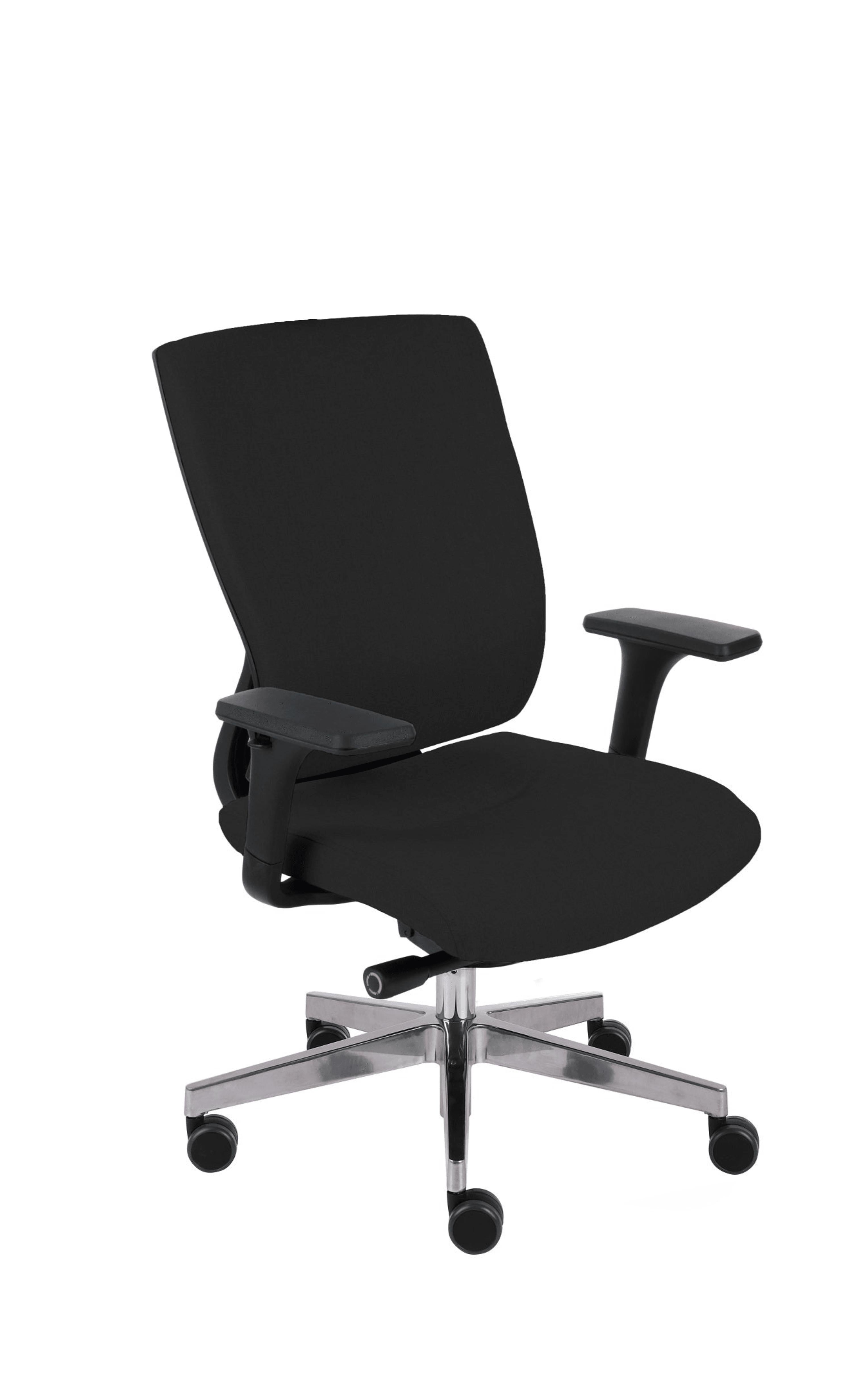 Biroja krēsls MaxPro Black Medley - Ergostock.lv