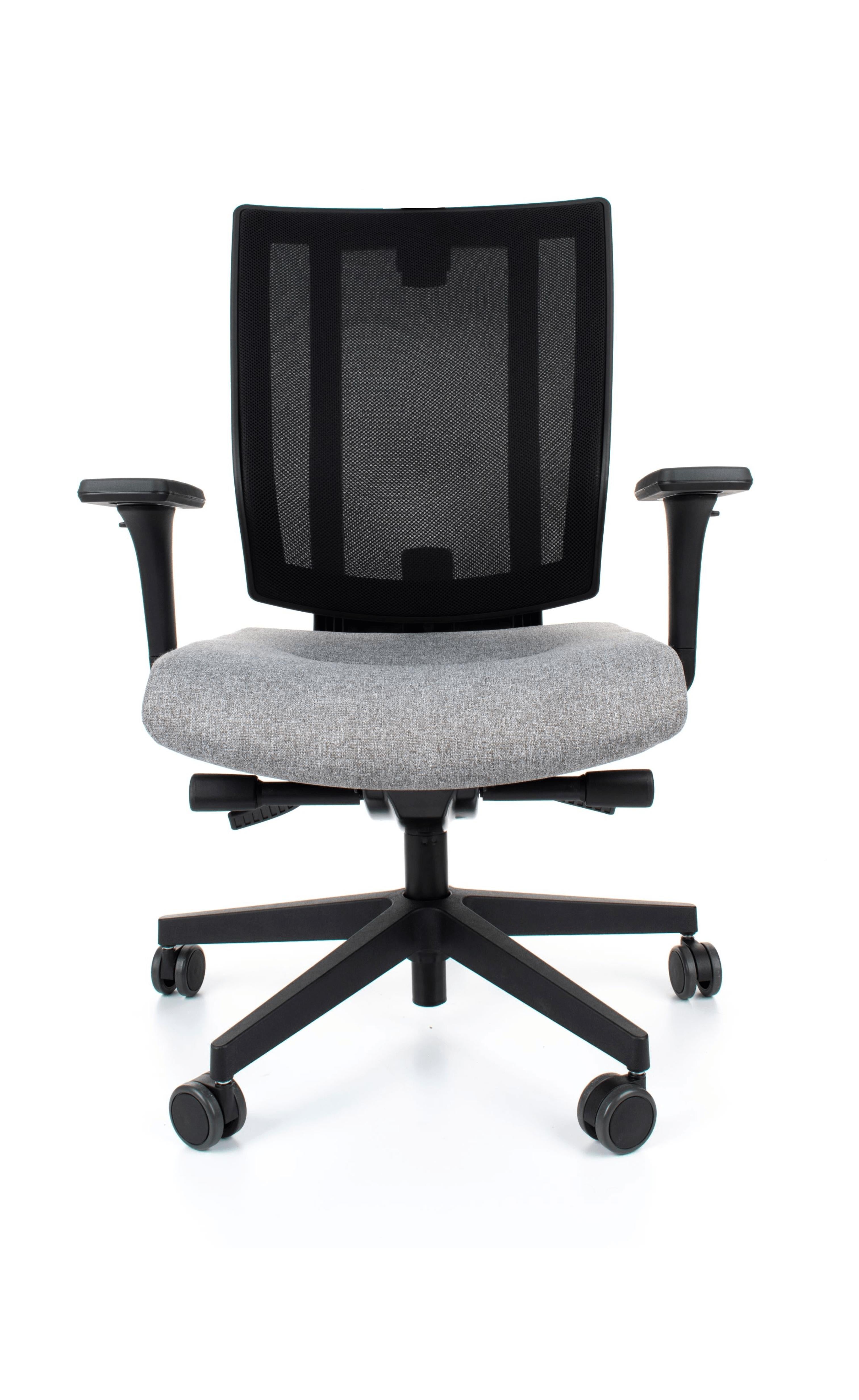 Biroja krēsls MaxPro Black Medley - Ergostock.lv